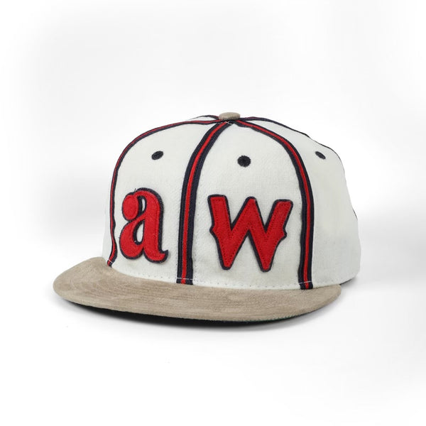 Argot x Alive & Well A&W Ebbets Field Cap (White / Red / Navy)