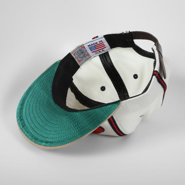 Argot x Alive & Well A&W Ebbets Field Cap (White / Red / Navy)