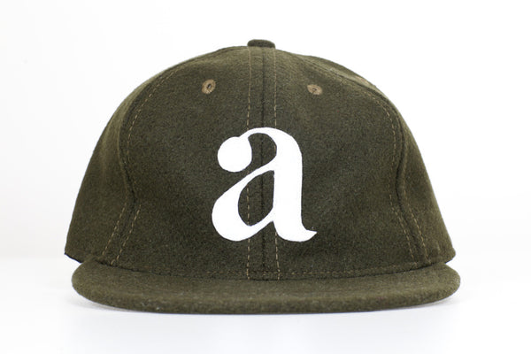 UTILITY GOODS FOR ARGOT "LOWER CASE" WOOL CAP (OLIVE)