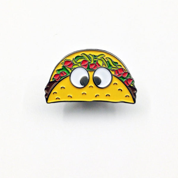 HungryEyesNY TACO PIN