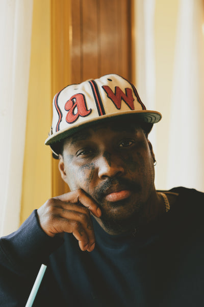 Argot x Alive & Well A&W Ebbets Field Cap (White / Red / Navy)