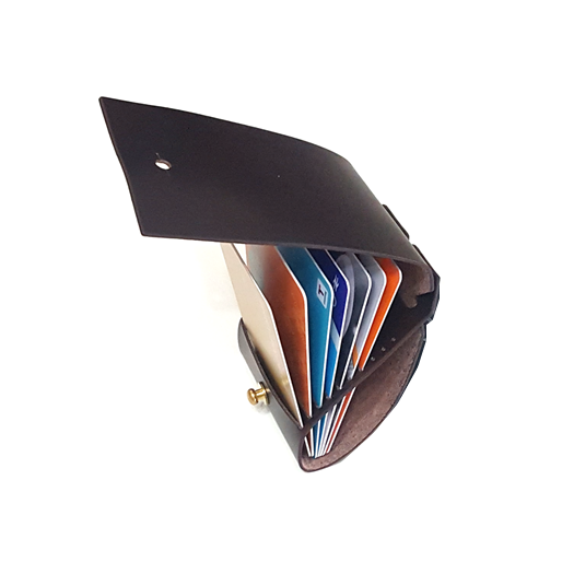 OPEN JAW CARD WALLET BROWN