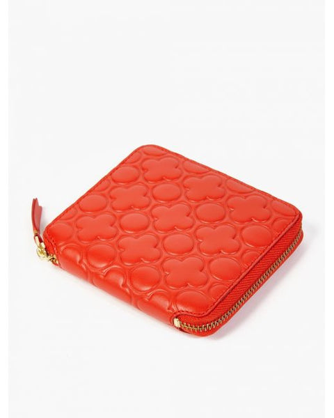 Comme des garcons wallet embossed cheap