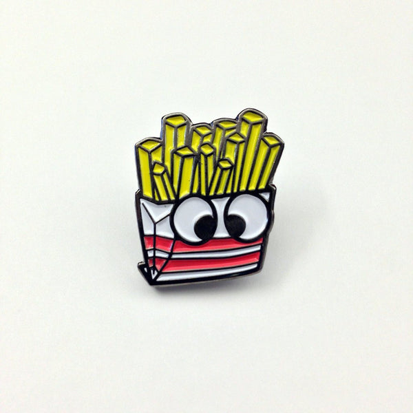 Hungry Eyes NY FRIES PIN