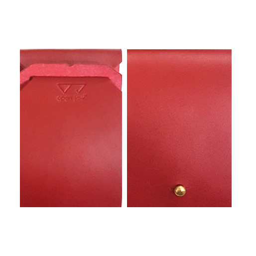 OPEN JAW CARD WALLET RED