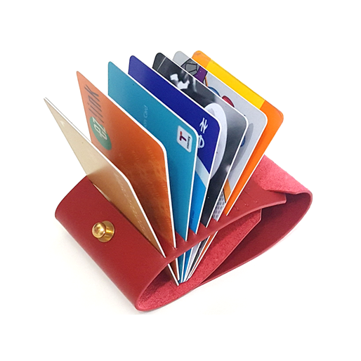 OPEN JAW CARD WALLET RED