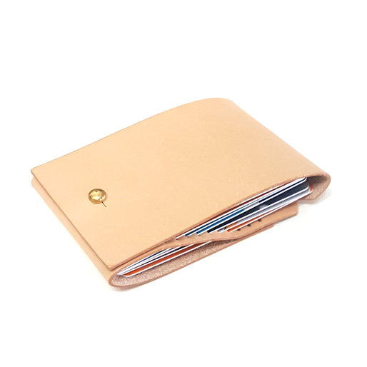 OPEN JAW CARD WALLET TAN