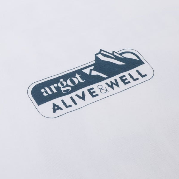 Argot x Alive & Well Bob Long Sleeve T-shirt (White)