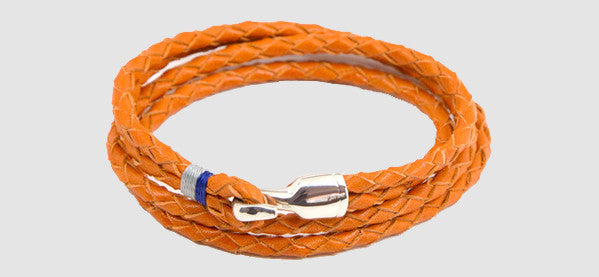 Miansai Trice bracelet orange
