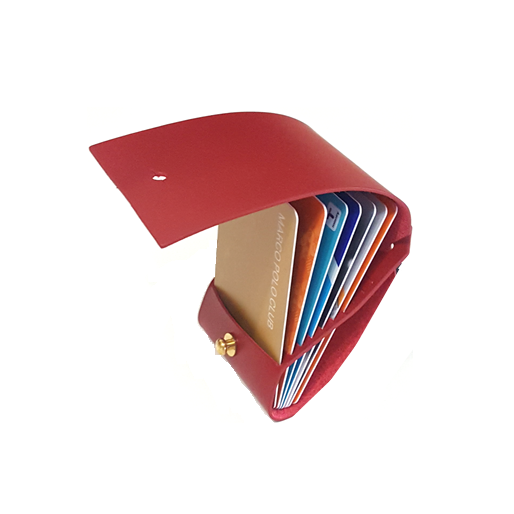 OPEN JAW CARD WALLET RED